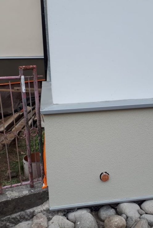 OPLECHOVANIE VENTILAČNEJ RÍMSY NA KOSTOLE V ORAVSKOM PODZÁMKU